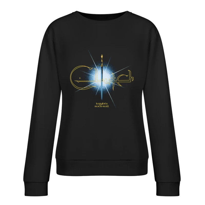 Clutch Knights Of Rock & Roll Female Pullover Sweatshirt