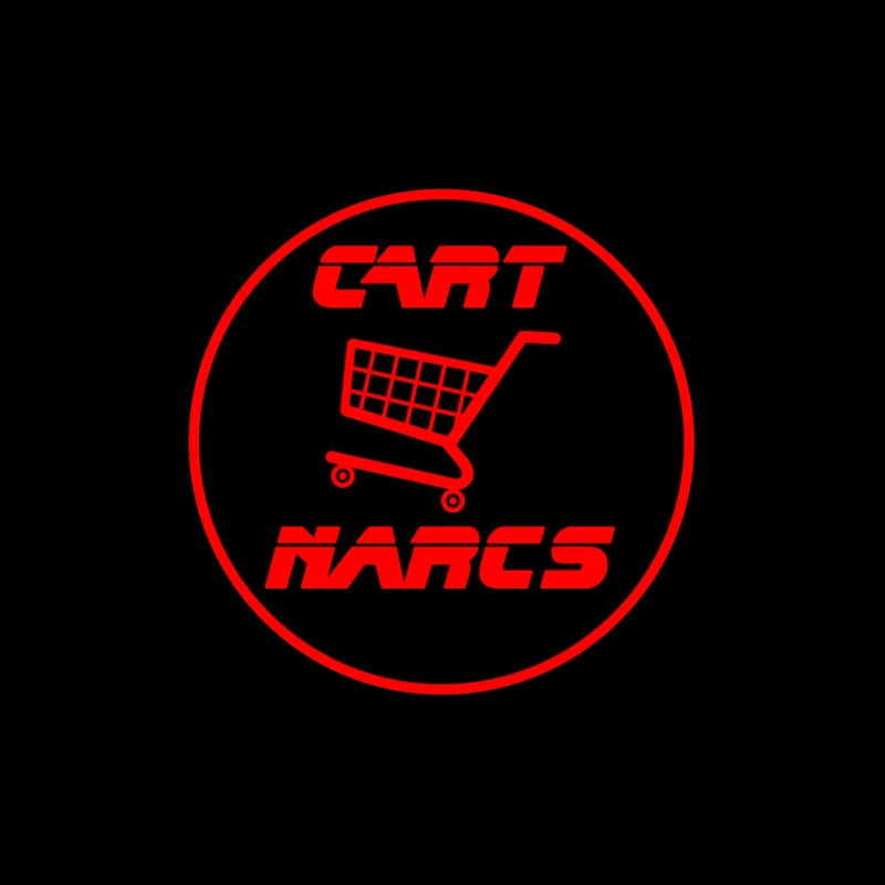 Cart Nares E-Commerce Shopping Logo Design Mouse Pad