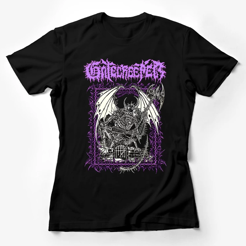 Gatecreeper Metal Spikes Female T-Shirt