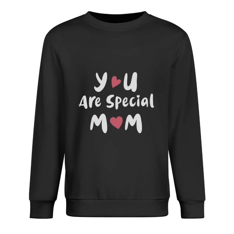Message spécial pour maman Homme Sweat-shirt à enfiler