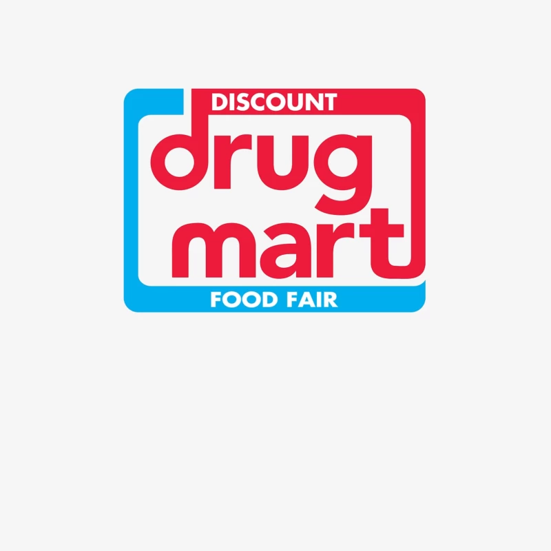 Discount Drug Mart Food Fair Vintage Retail Logo Female Long Sleeve T-Shirt