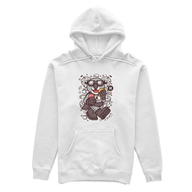 Super Koala Muncher Femme Sweat à capuche