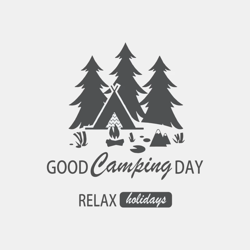 Guter Campingtag mit Entspannung am Lagerfeuer Herren Tanktops