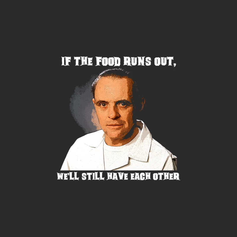 Hannibal Lecter, If the Food Runs Out Baseball Cap