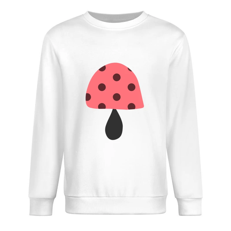 Champignon mignon à pois rouges Homme Sweat-shirt à enfiler