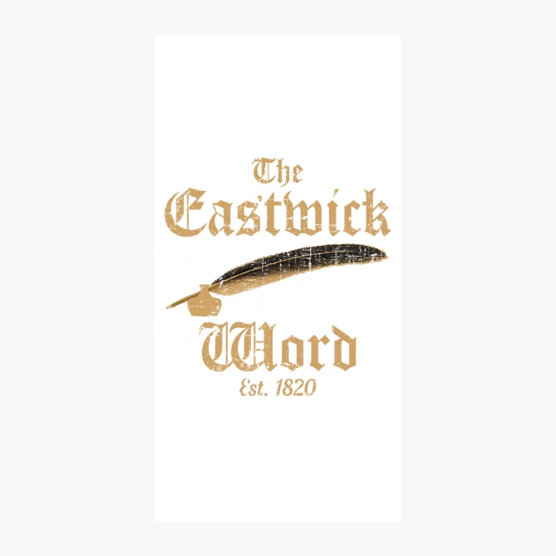 The Eastwick Word, distressed iPhone Case