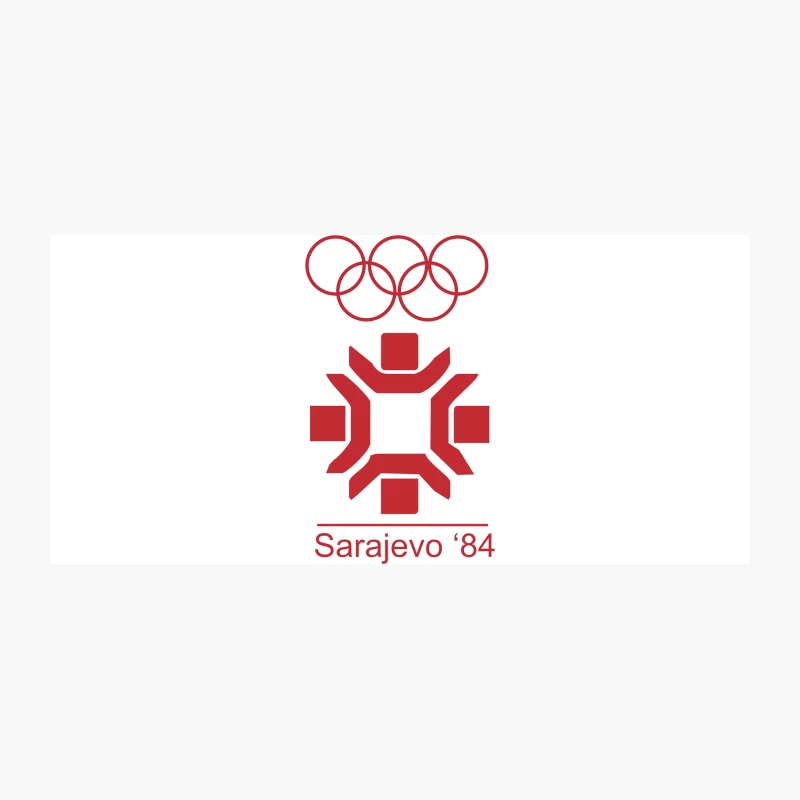 RETRO STYLE SARAJEVO 1984 84_ OLYMPIC GAMES Coffee Mug