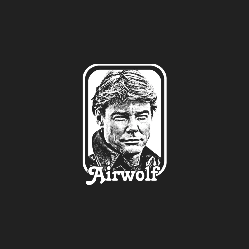 Airwolf  80s Retro TV Fan Design Bucket Hat