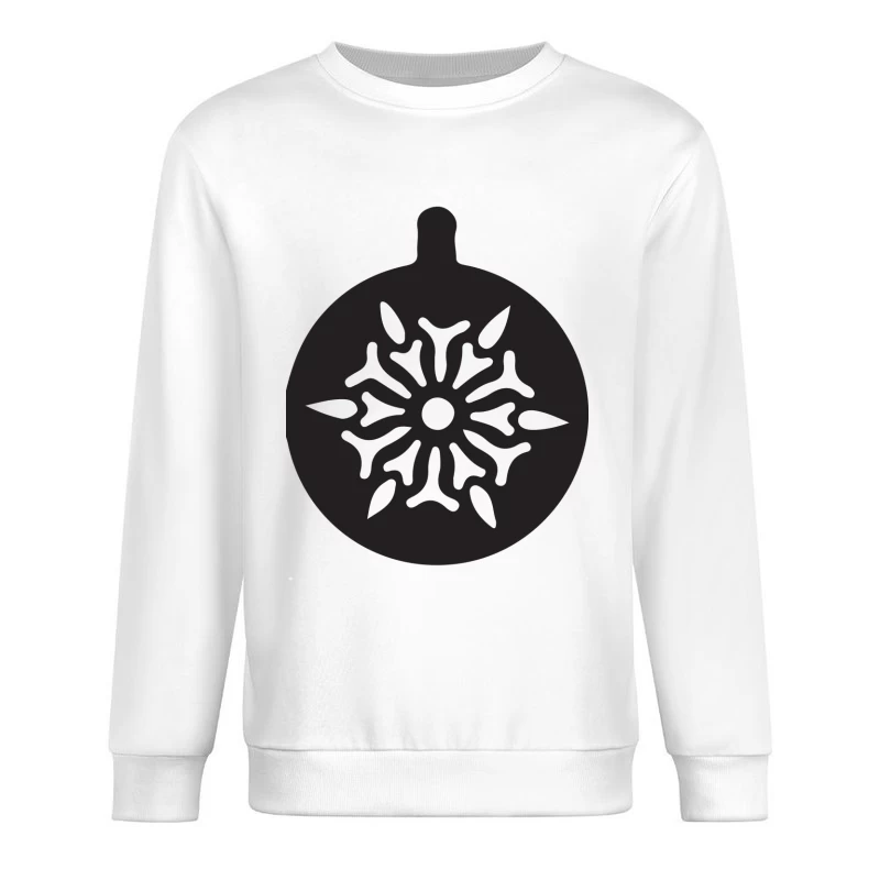 Pendentif avec motif floral ajouré Homme Sweat-shirt à enfiler