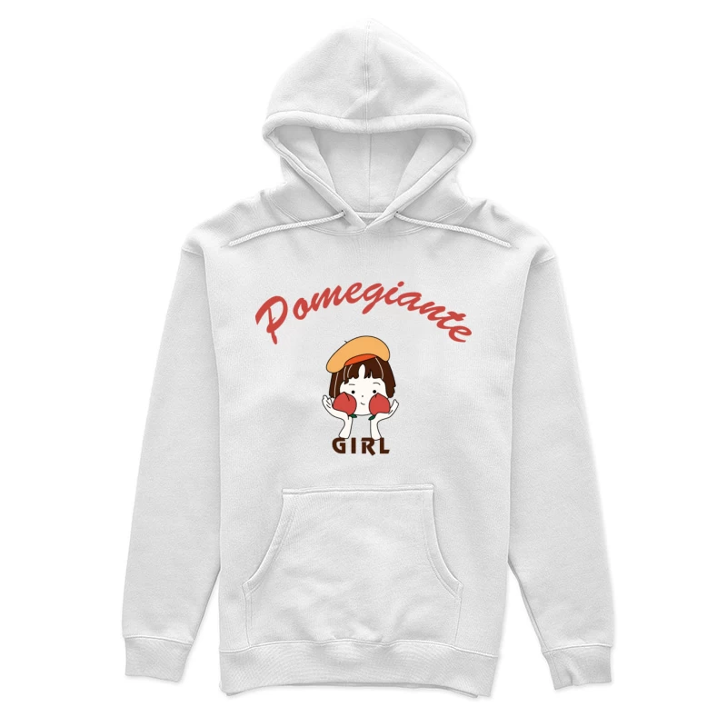 Pomegiante Mädchen Logo Damen Pullover Hoodie