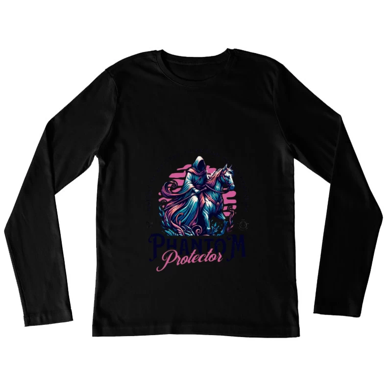 Chevalier Mystérieux Protège l'Ombre Femme Manches Longues T-Shirt