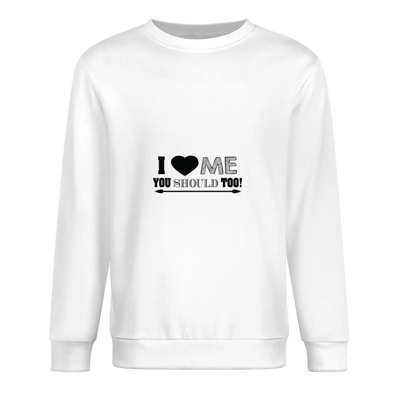 Amour-propre et affirmation Homme Sweat-shirt à enfiler