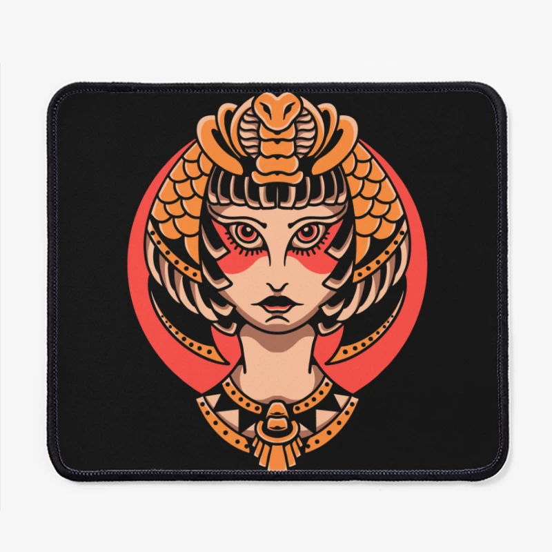 Fantasy Woman Illustration Mouse Pad