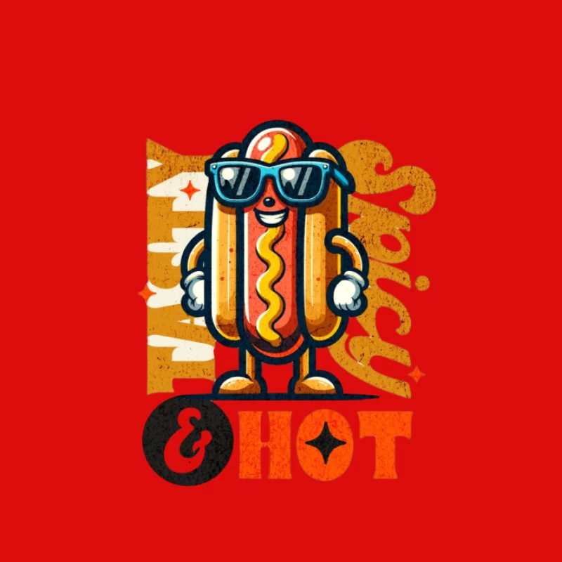 Graphique amusant de hot-dog épicé Homme Débardeur