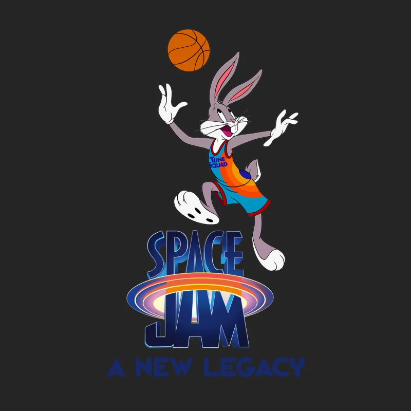 Space Jam: A New Legacy - Cartoon Basketball Animation Male Pullover Sweatshirt