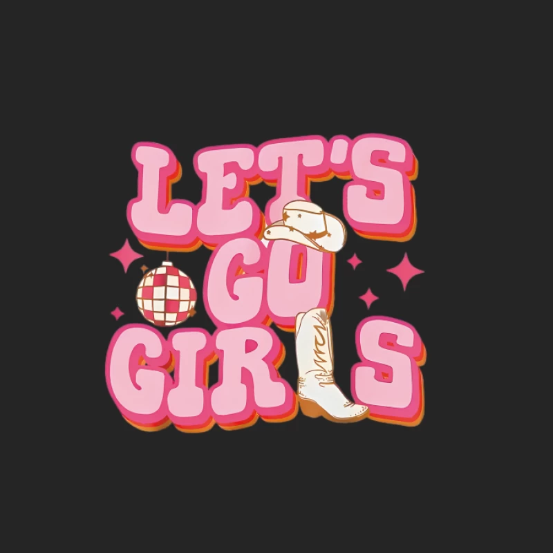 Design Let's Go Girls avec thème disco Femme Sweat-shirt à enfiler