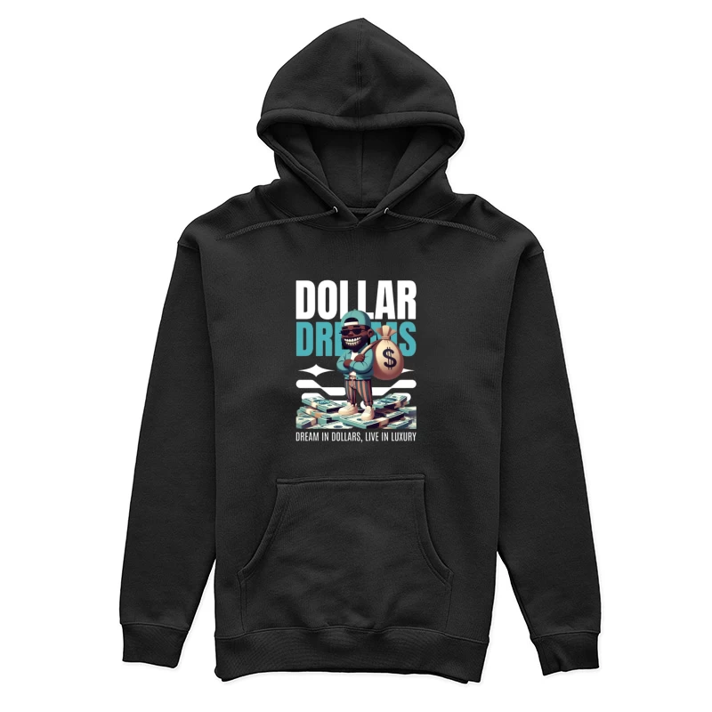 Rêves en Dollars: Vie de Luxe Femme Sweat à capuche