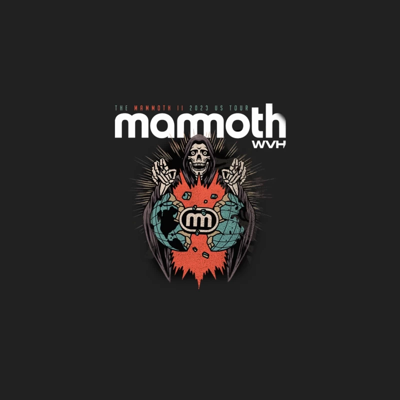 Mammoth Metal Festival 2023 Dark Gothic Poster Design Bucket Hat