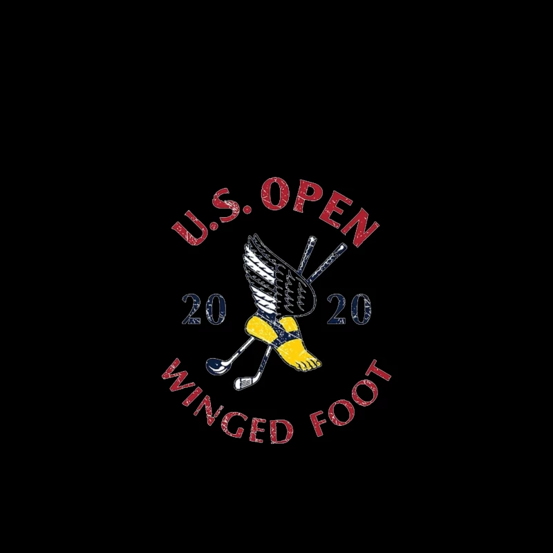 2020 US Open Golf Championship at Winged Foot Logo Design iPhone Case