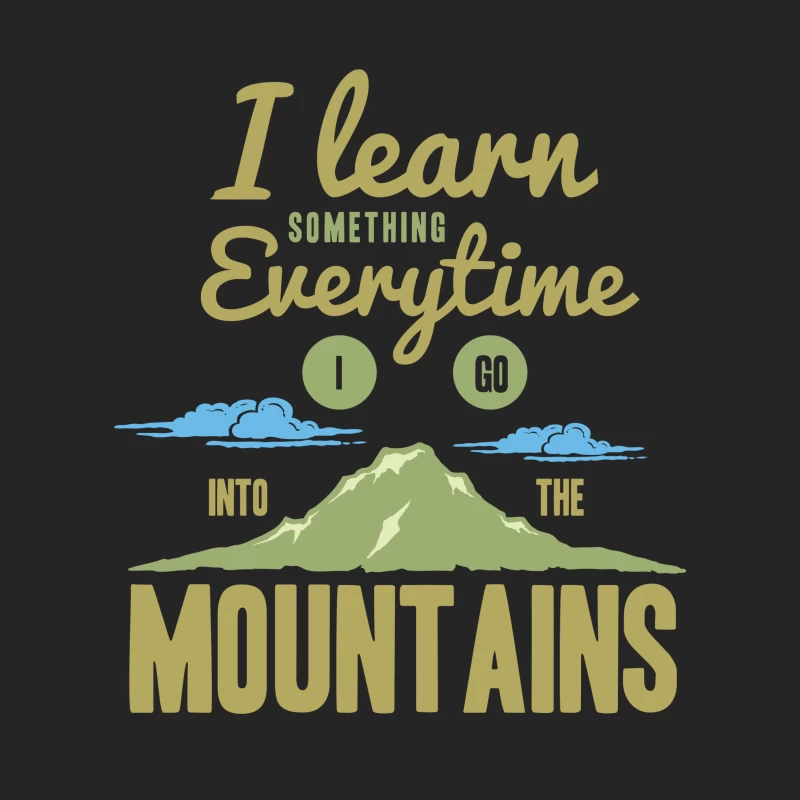 Apprendre dans les montagnes Femme Sweat-shirt à enfiler