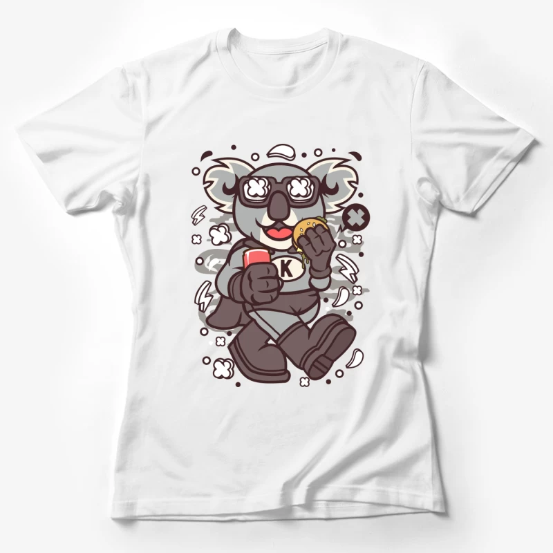 Super Koala Muncher Femme T-Shirt