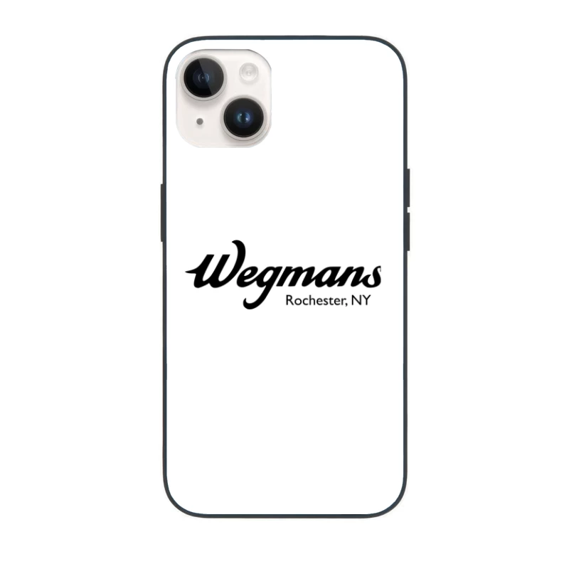 Wegmans Supermarket Logo from Rochester, New York iPhone Case