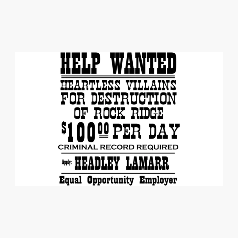 Blazing Saddles Wanted Poster Travel Mug