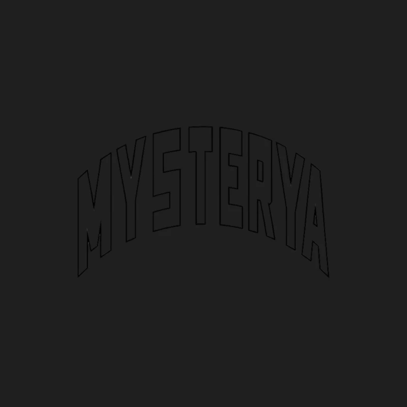Mystery-Schriftzug-Stil Herren Tanktops