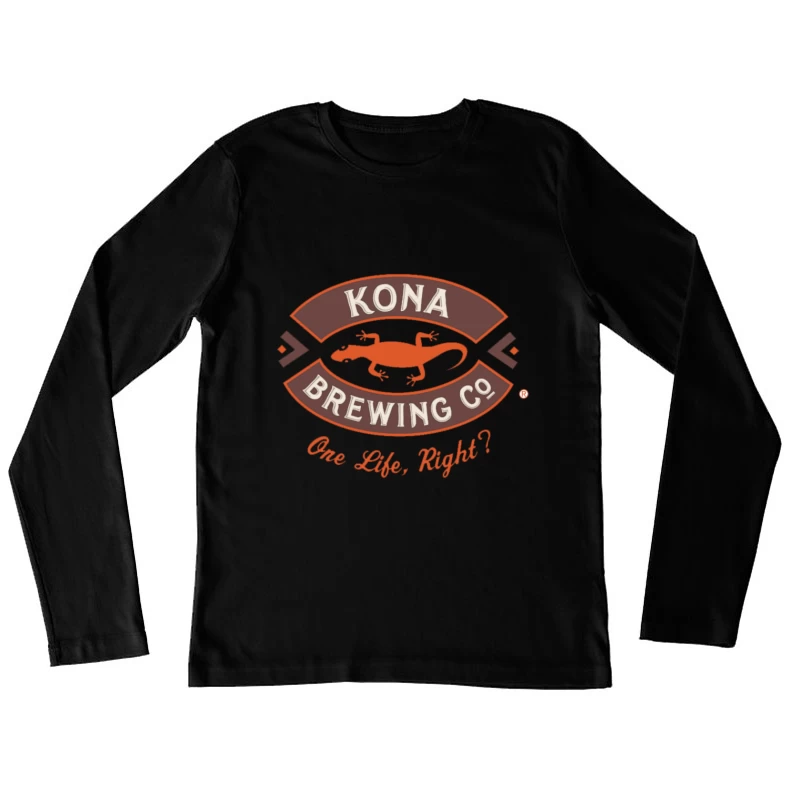 Kona Big Wave Beers Female Long Sleeve T-Shirt
