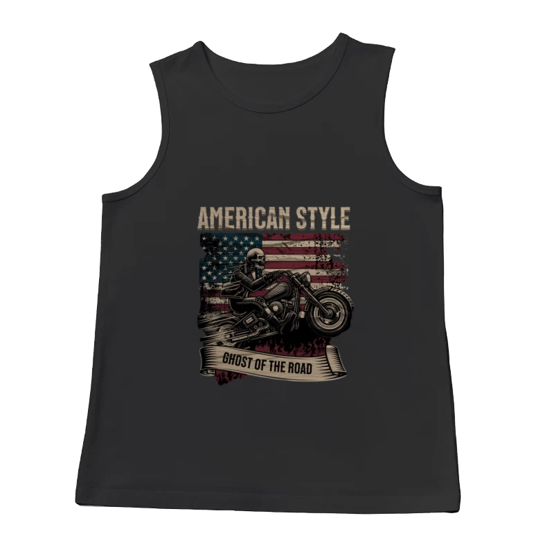 Amerikanischer Geisterfahrer Herren Tanktops