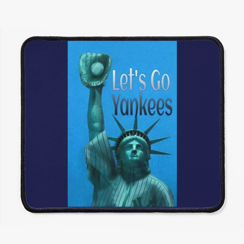 Baseball - New York Yankees - LET'S GO YANKEES Mouse Pad