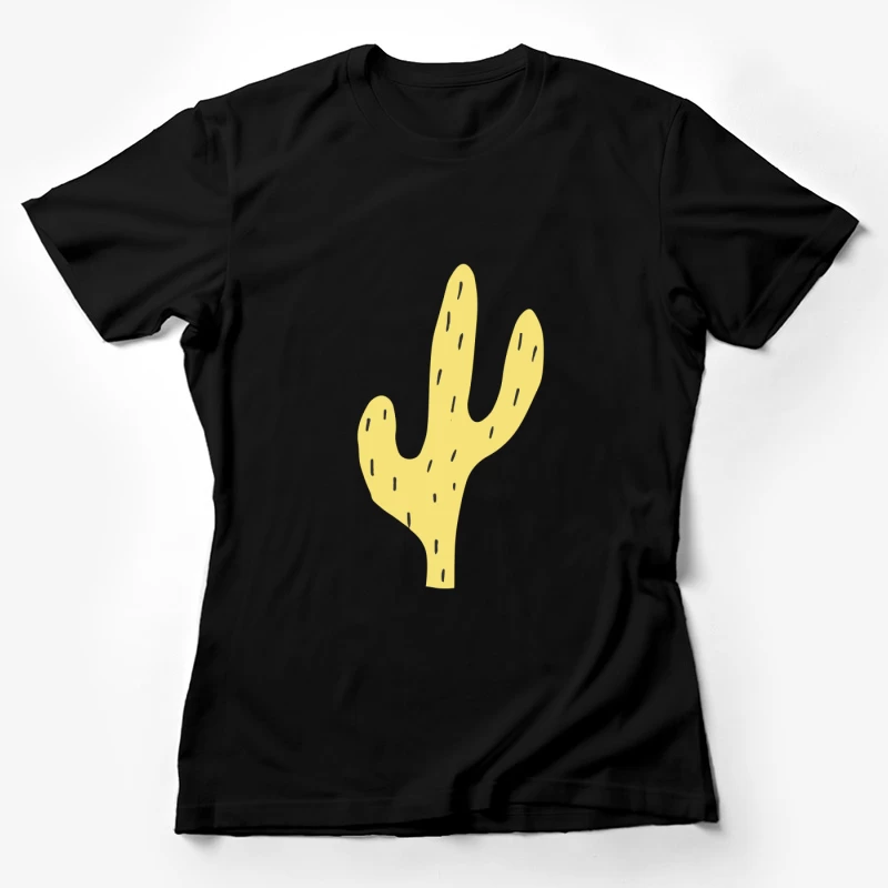 Illustration de cactus jaune Femme T-Shirt