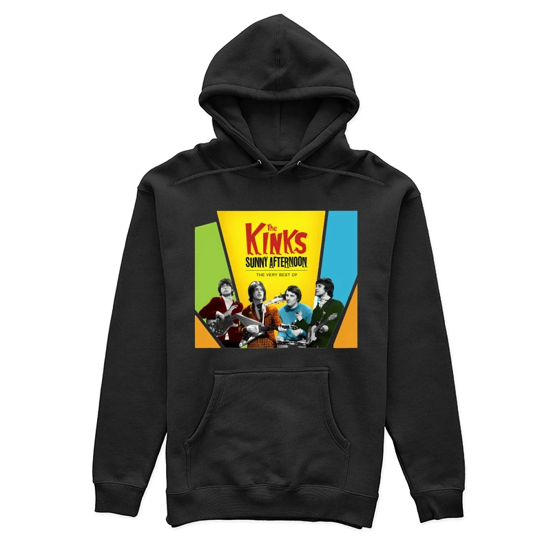 The Kinks 'Sunny Afternoon: The Very Best Of' Vintage Album Cover Female Pullover Hoodie