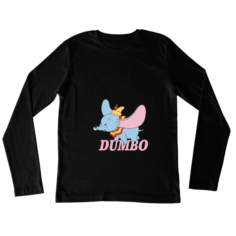 Dumbo der fliegende Elefant Damen Langarm T-Shirt