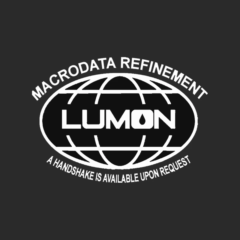 Lumon Industries Retro Corporate Globe Logo Baseball Cap