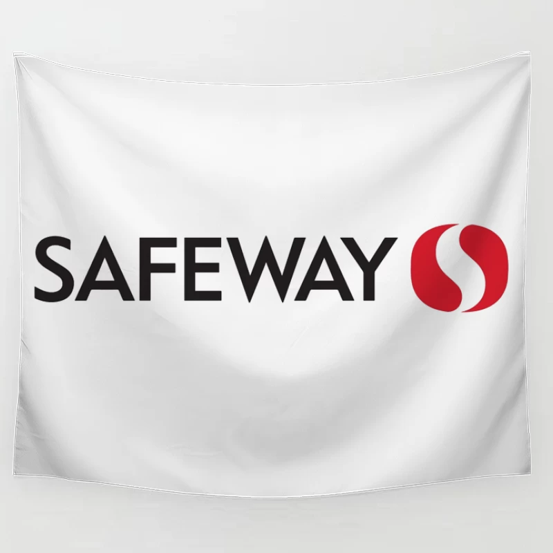 Safeway Supermarket Retail Logo Tapestry