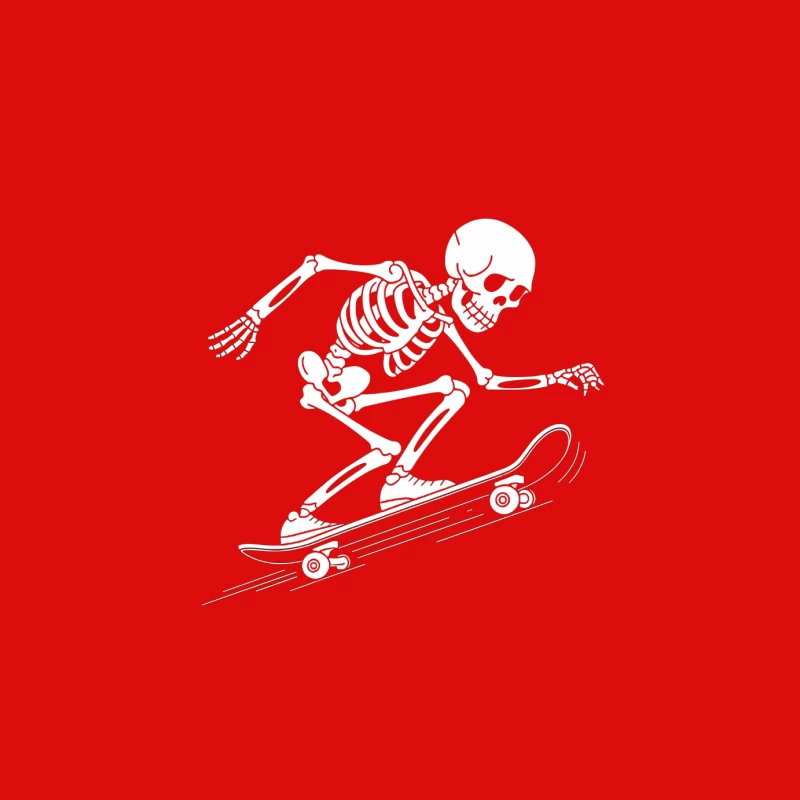 Skeletal Skateboarder Sketch: Anatomy in Action Male Tank Top