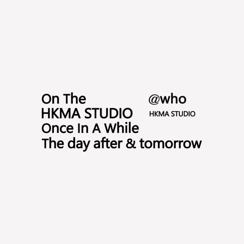 Einmal im HKMA Studio Herren T-Shirt