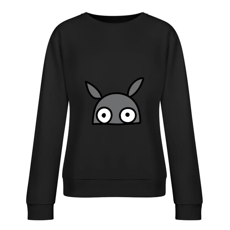Icône de personnage mignon Femme Sweat-shirt à enfiler