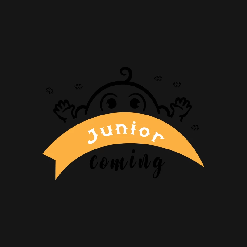 Ruban orange Junior Femme T-Shirt