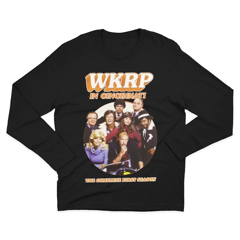 WKRP in Cincinnati skyline logo Male Long Sleeve T-Shirt