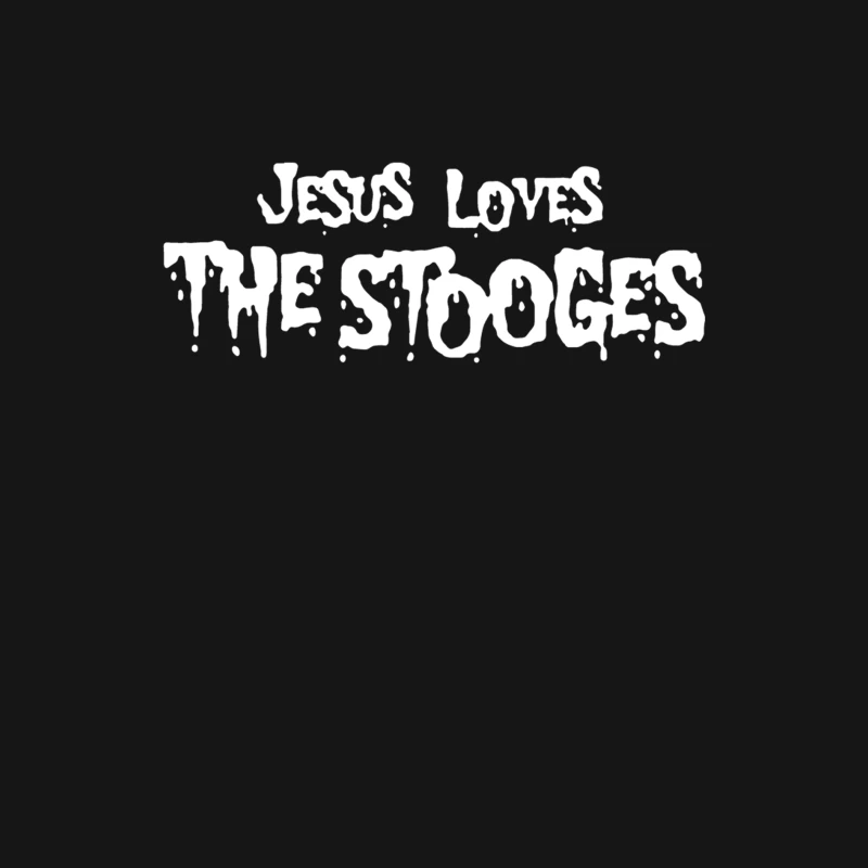 Jesus Loves The Stooges Female Long Sleeve T-Shirt