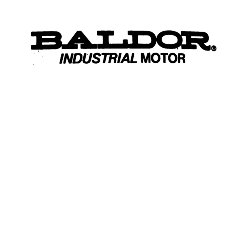 Baldor Industrial Motor Tapestry