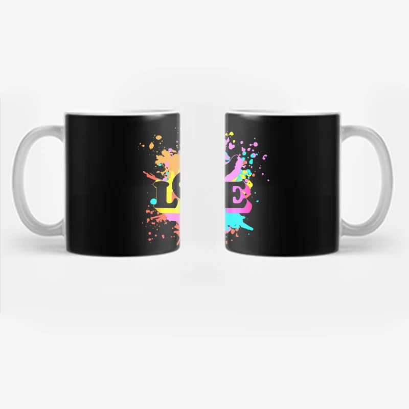 Coldplay Love Colorful Coffee Mug