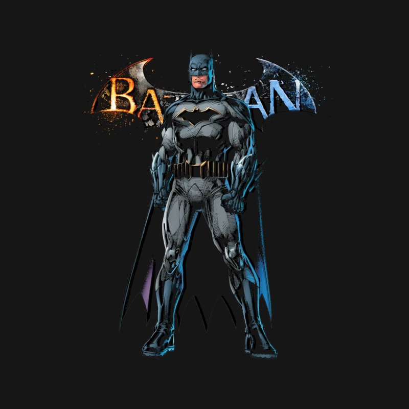 Batman Character Illustration Female Long Sleeve T-Shirt