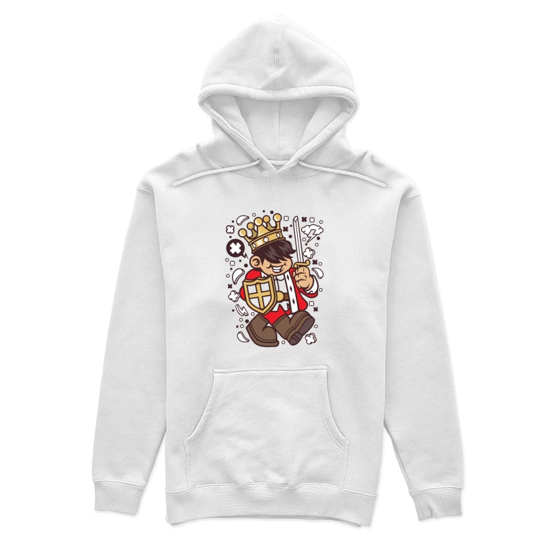 Königlicher Kämpfer mit Schwert Damen Pullover Hoodie