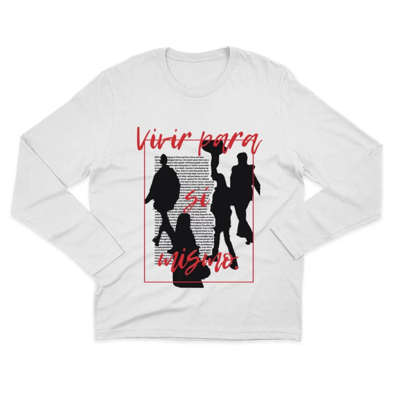  Herren Langarm T-Shirt
