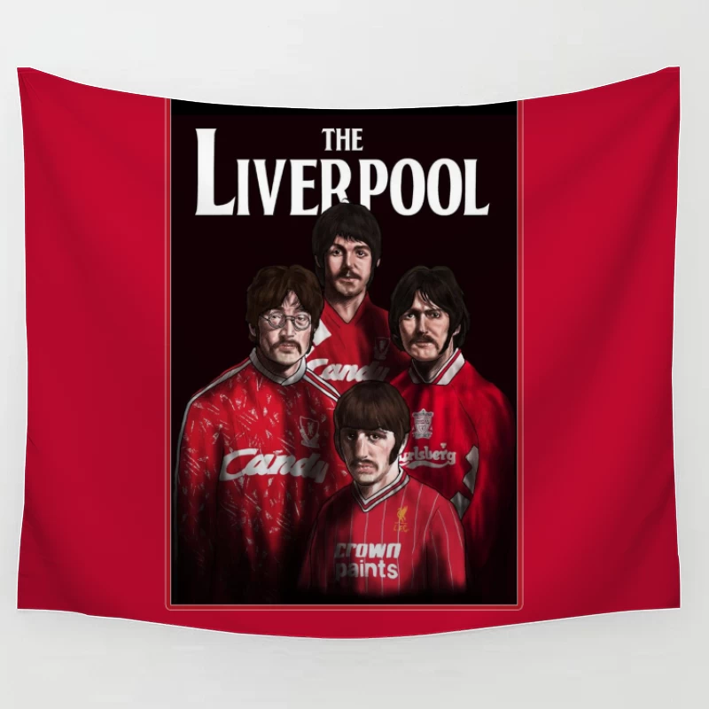 Liverpool/Beatles Mashup Tapestry