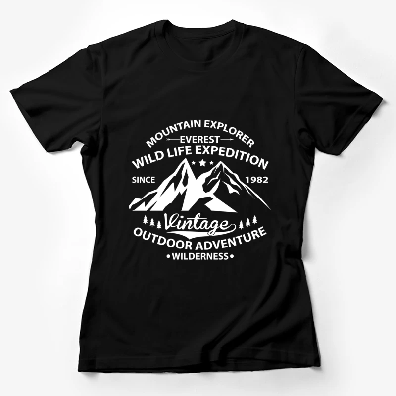 Vintage Bergabenteuer seit 1982 Damen T-Shirt