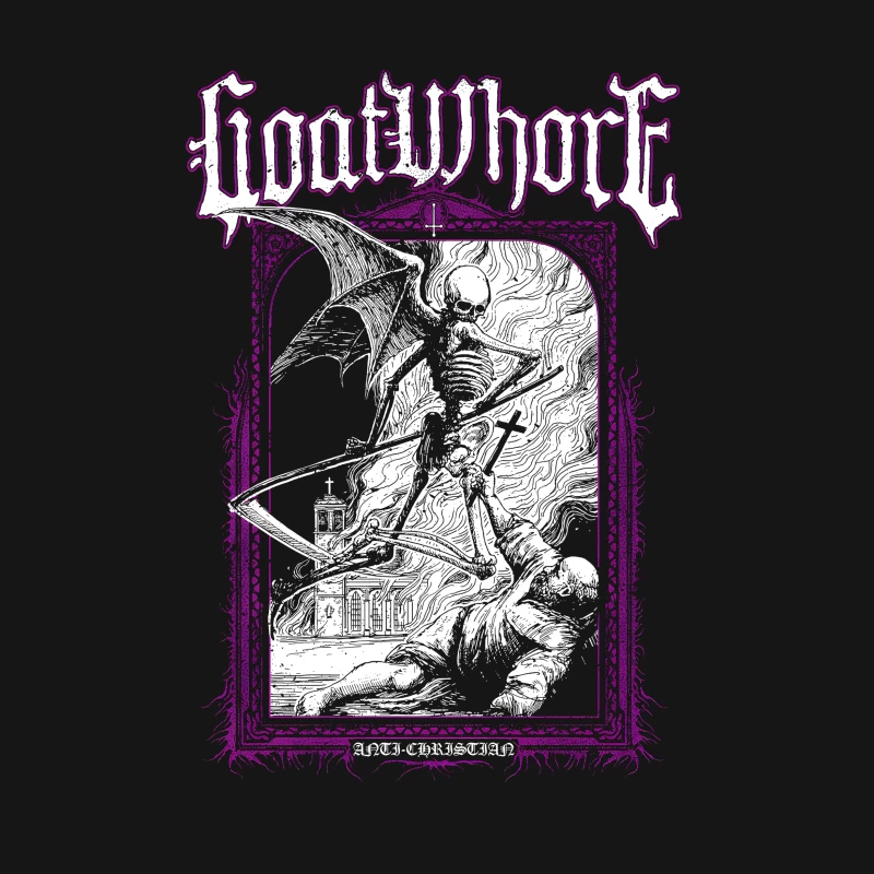 Goatwhore Anti Christian Female T-Shirt